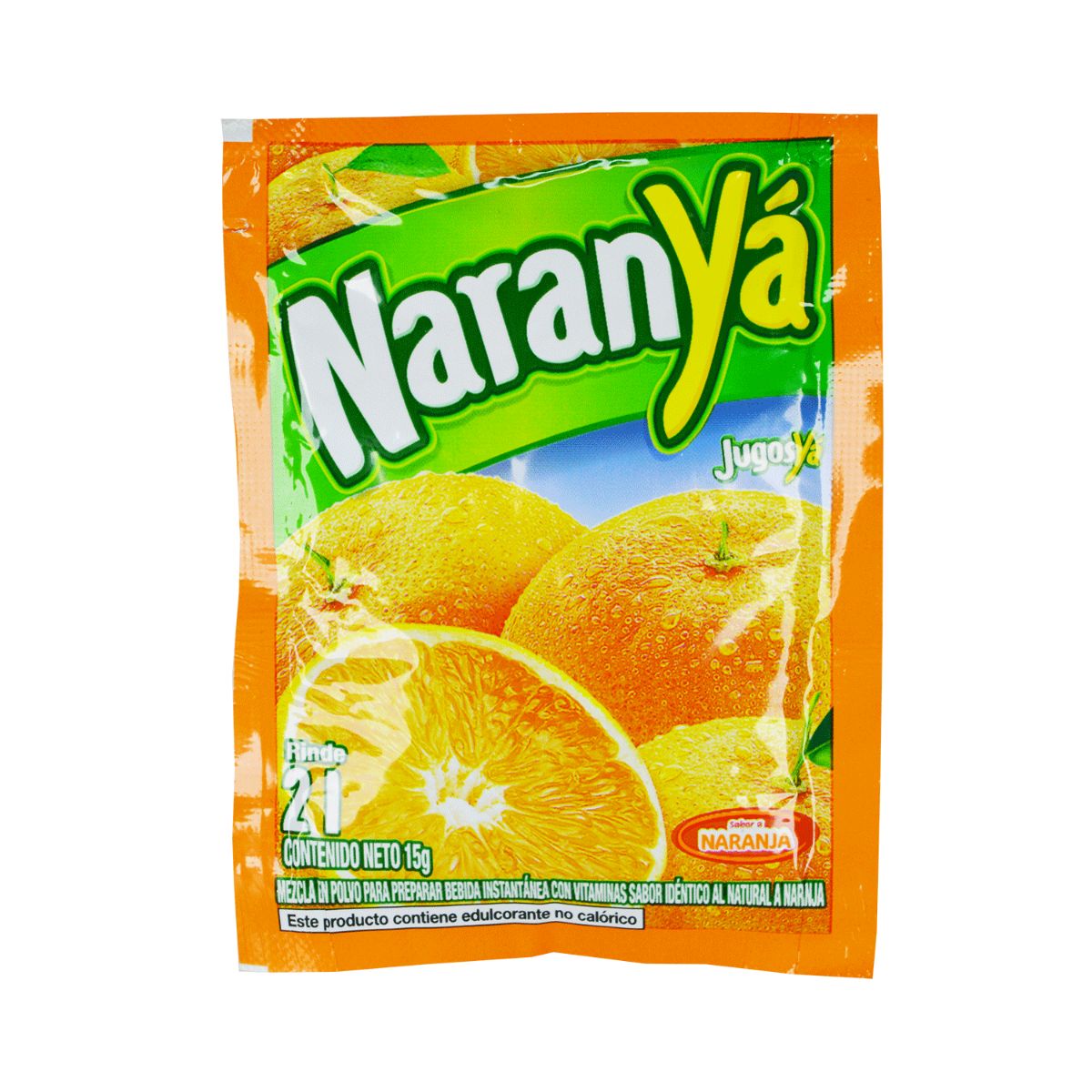 JUGO EN POLVO NARANJA YA 15G X10