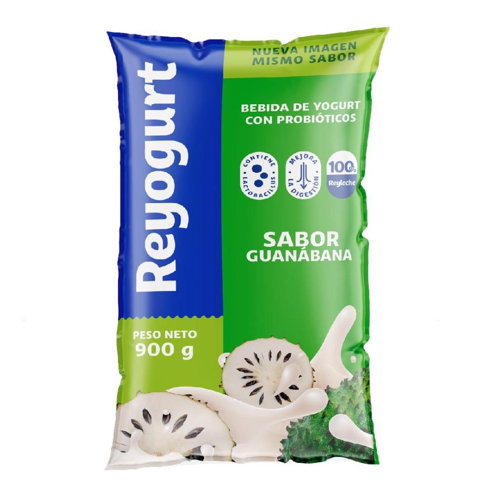 YOGURT GUANABANA FUNDA REYOGURT 900ML