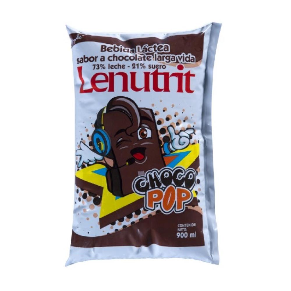 LECHE SABORIZADA CHOCOLATE FUNDA LENUTRI