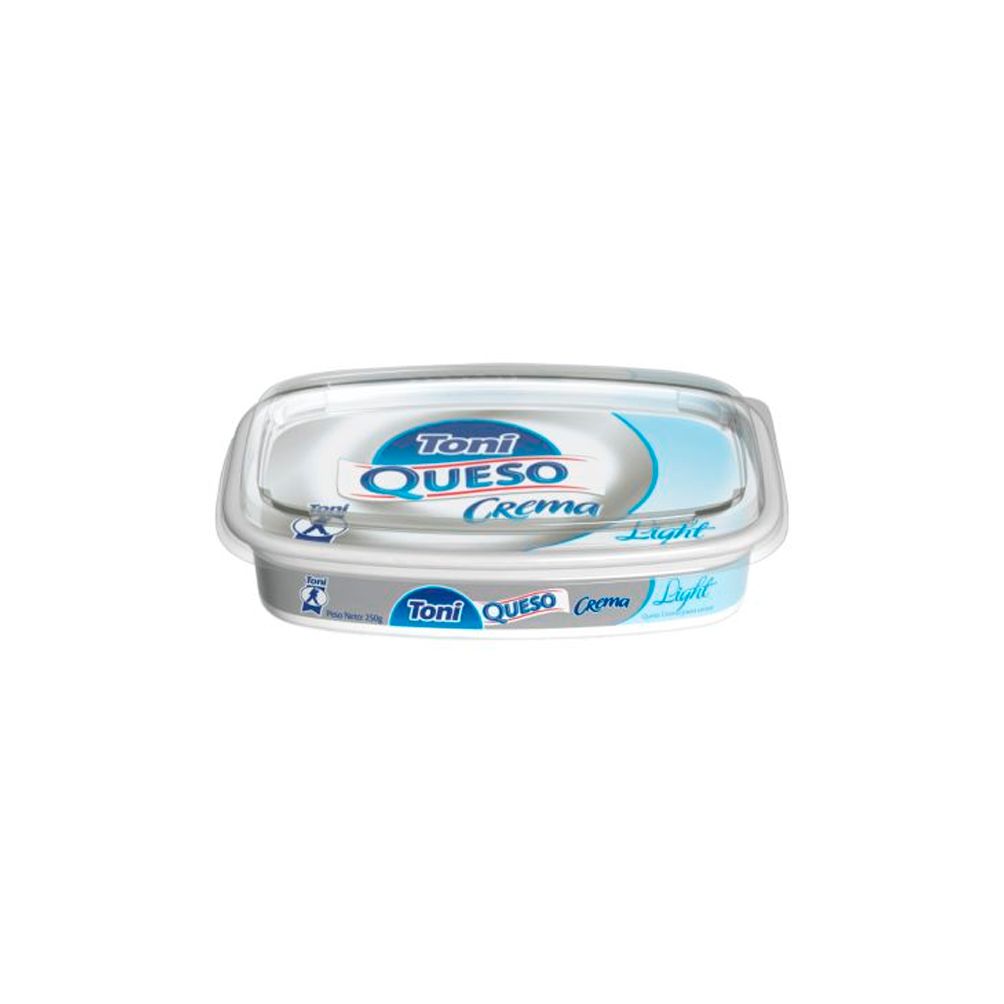 QUESO CREMA TONI LIGHT 250G