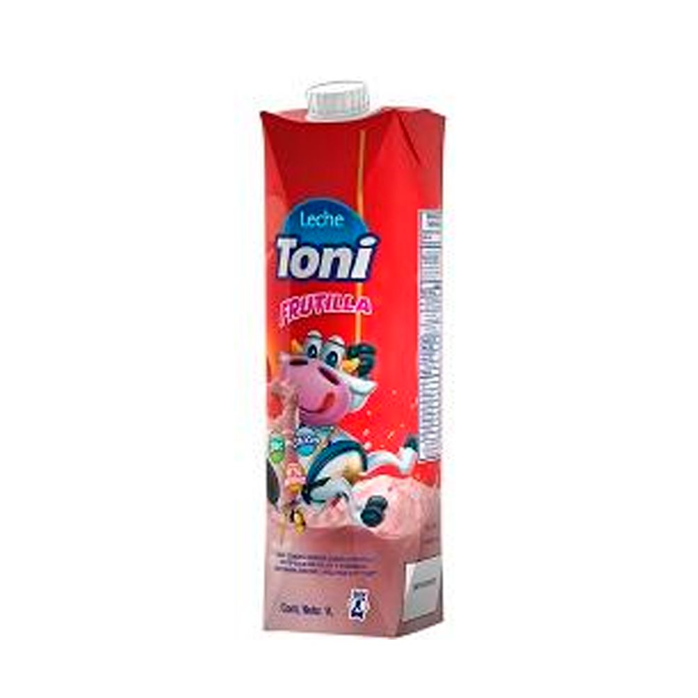 LECHE FRUTILLA PRISMA TONI 1L