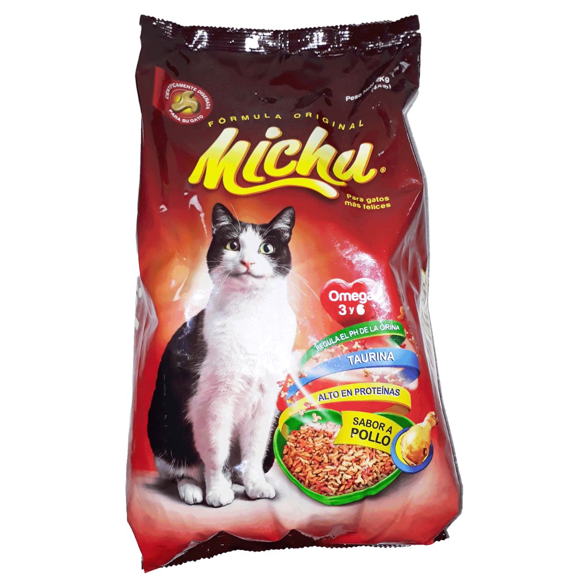 MICHU ALIMENTO PARA GATOS SABOR A POLLO