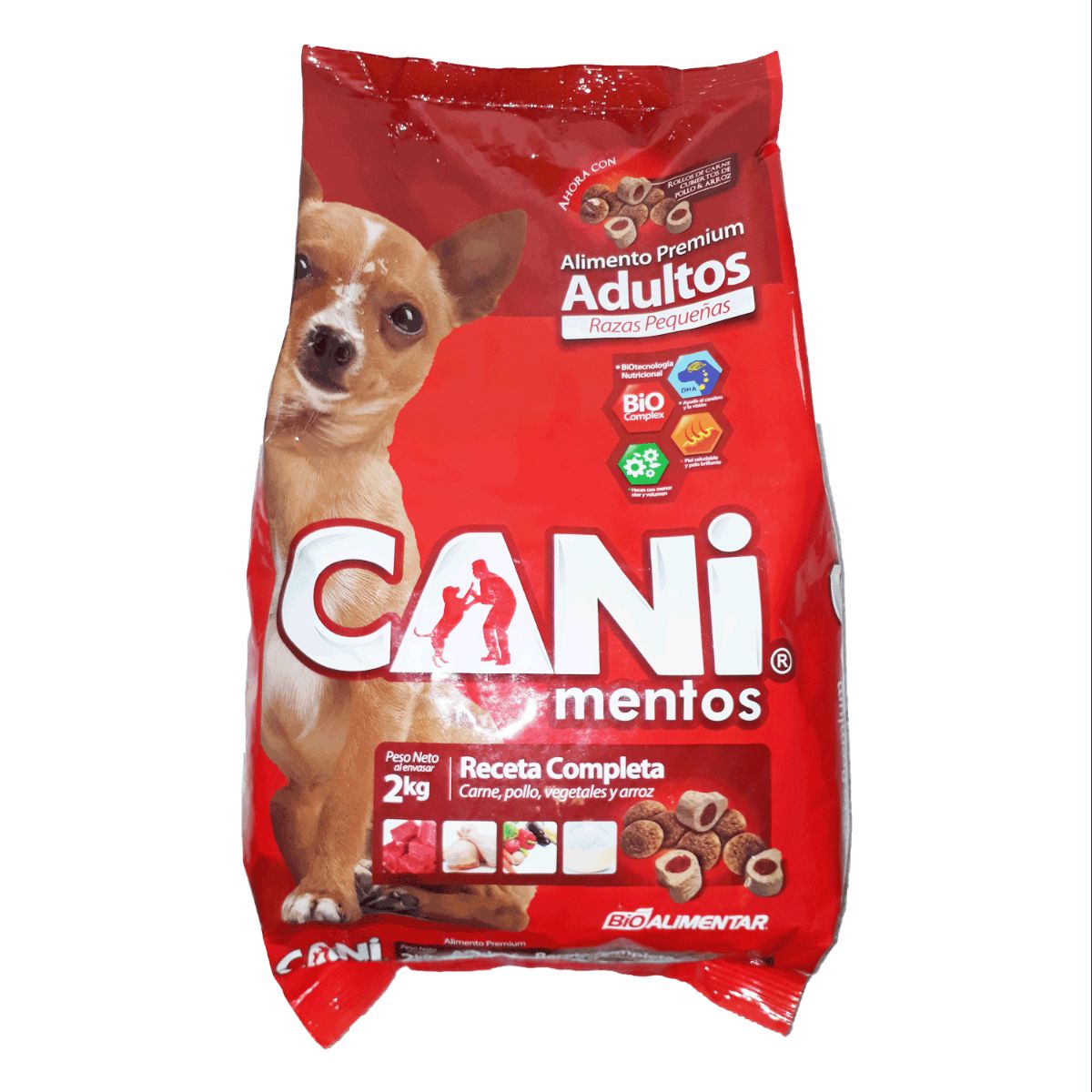 CANIMENTOS ADULTOS RAZAS PEQUENAS 2KG