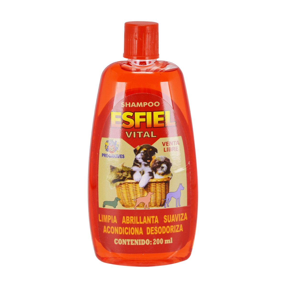 SHAMPOO ESFIEL VITAL ROJO