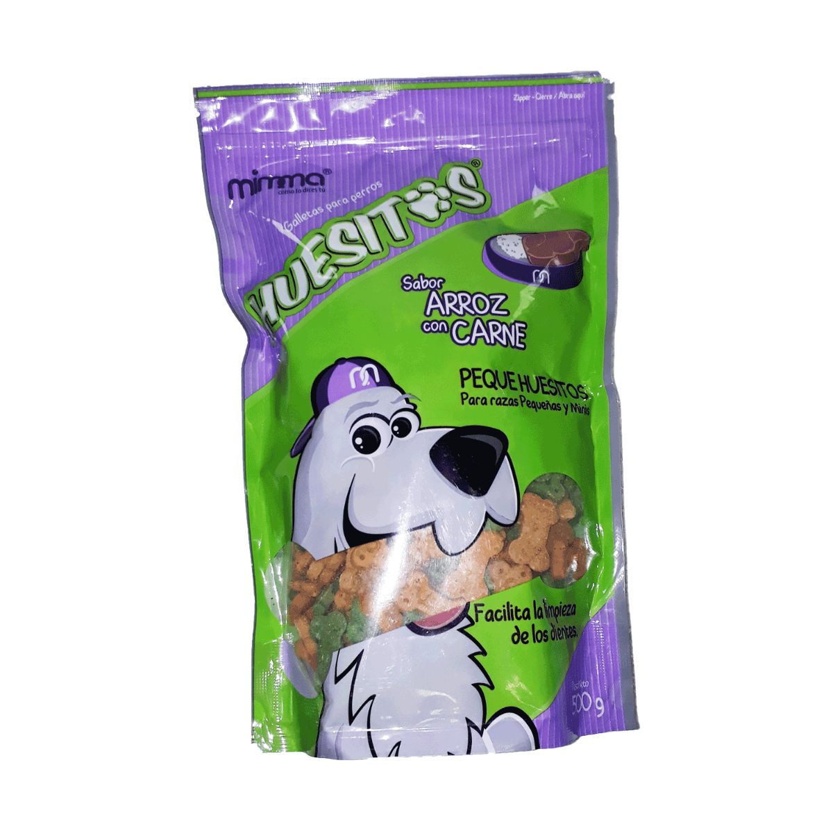 GALLETA PERROS PEQUE HUESITOS MIMMA 500G
