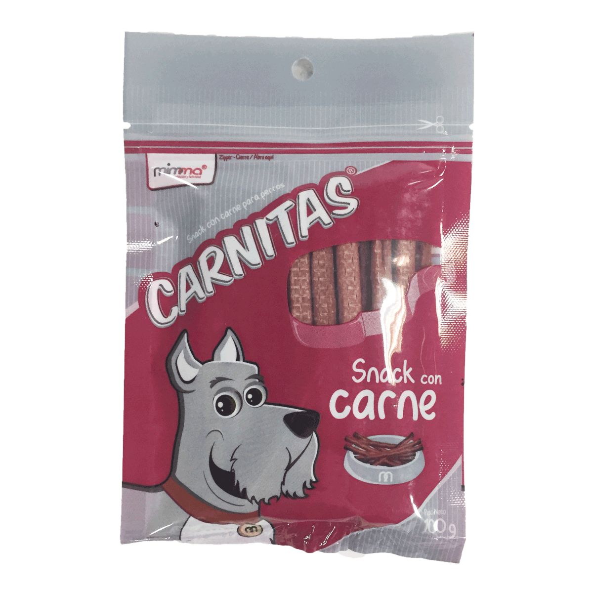 ALIMENTO PERRO CARNITAS MIMMA 100G