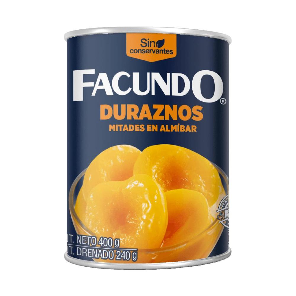 DURAZNO MITADES FAC 400G
