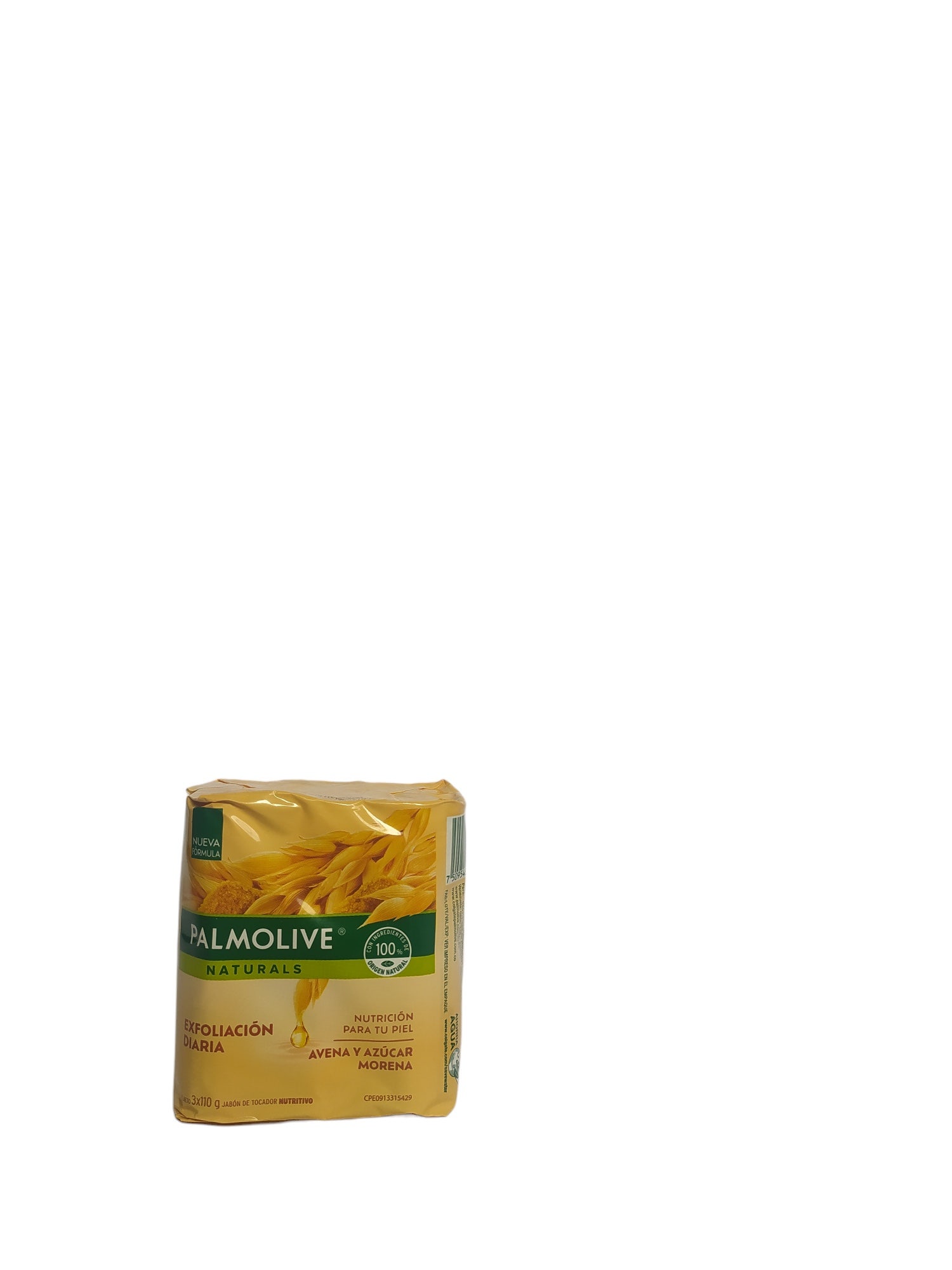 PALMOLIVE AVENA Y AZUCAR MORENA 3PACK