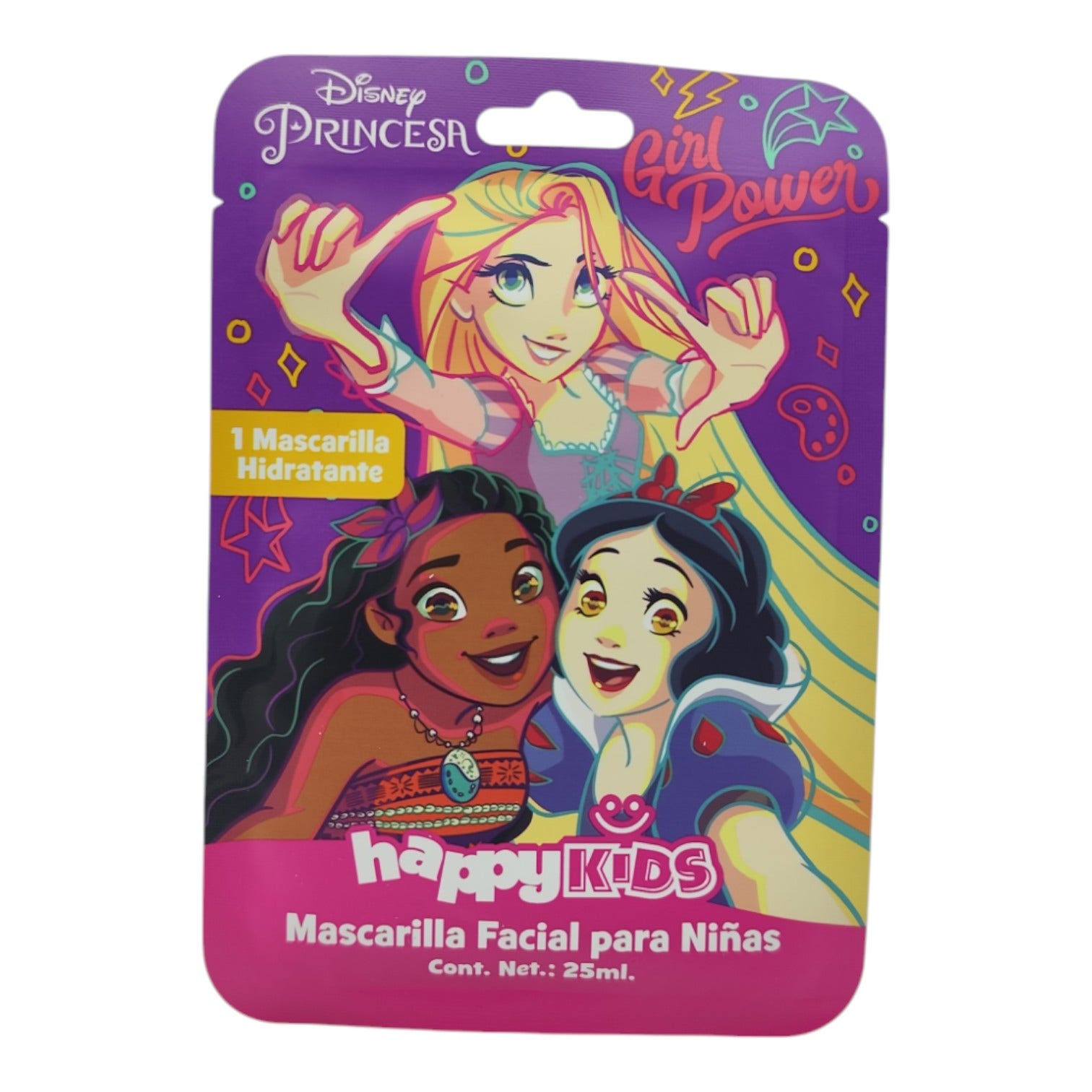 PRINCESAS MASCARILLA PARA NIÑAS25GR