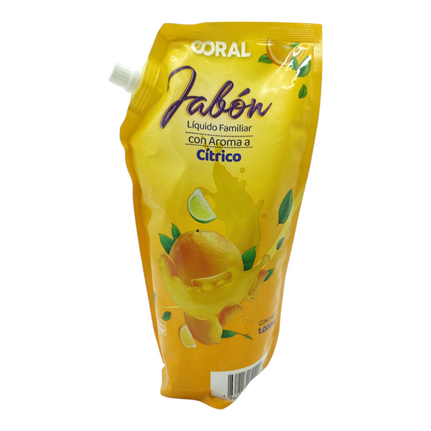 JABÓN LÍQUIDO CORAL CÍTRICO DOYP1000GR