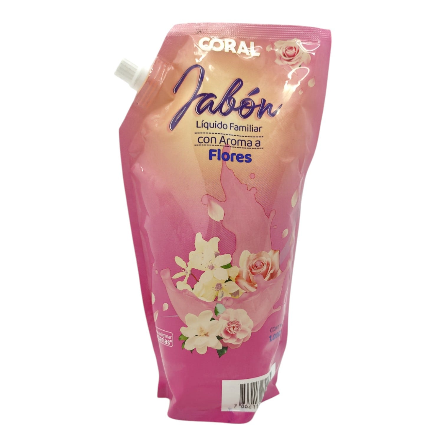 JABÓN LÍQUIDO CORAL FLORES DOYP1000GR