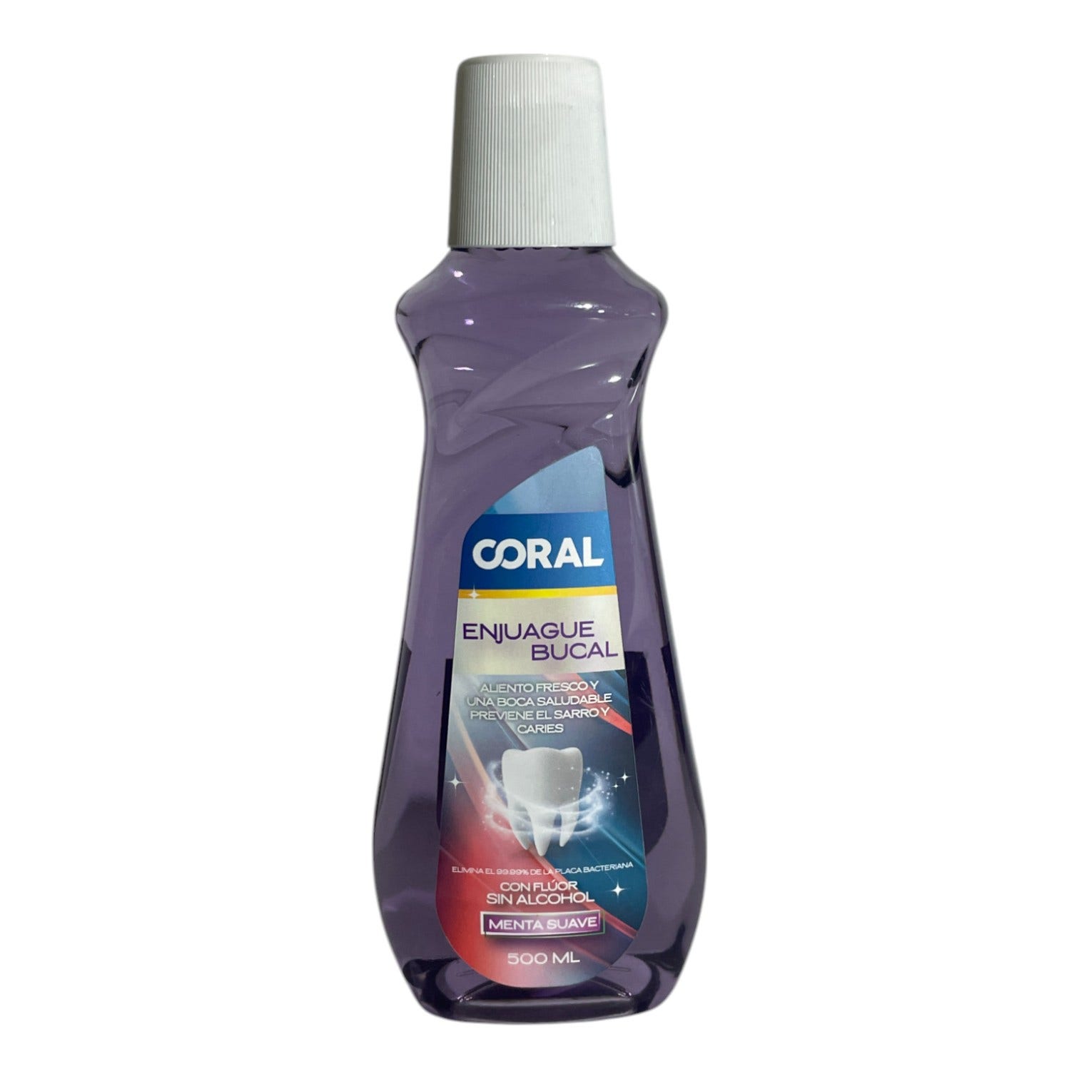 "ENJUAGUE BUCAL MENTA SUAVE CORAL528,3GR