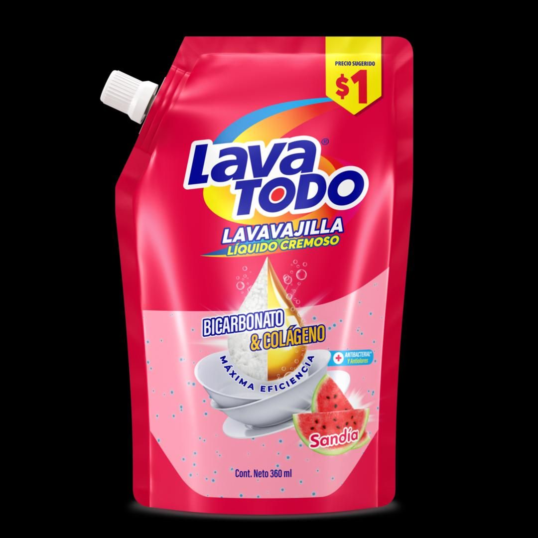 LAVAVAJILLAS LIQ LAVATODO SANDIA DPK 360ML