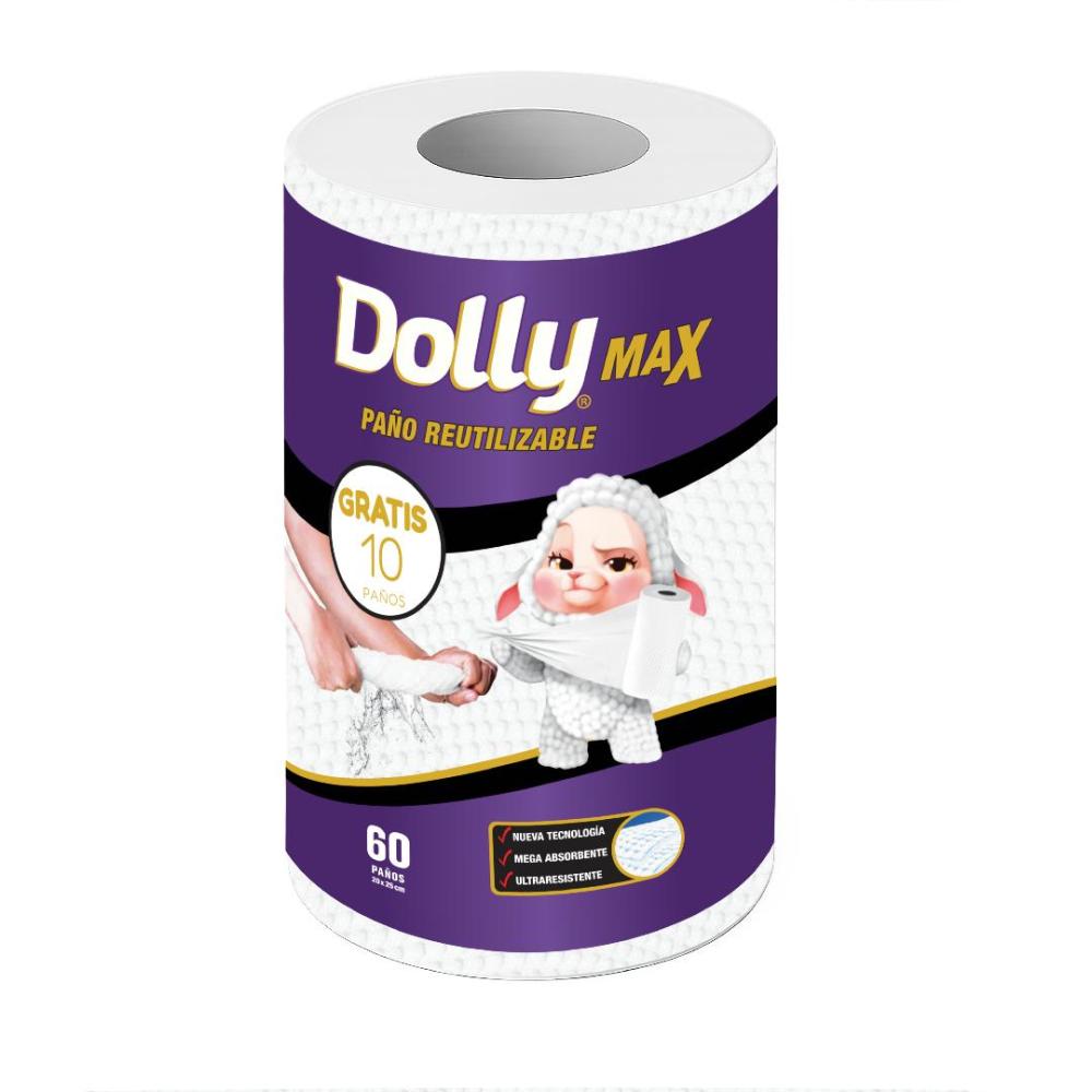 TOALLA REUTILIZABLE DOLLY MAX X60 PAÑOS (PAQ. X1)