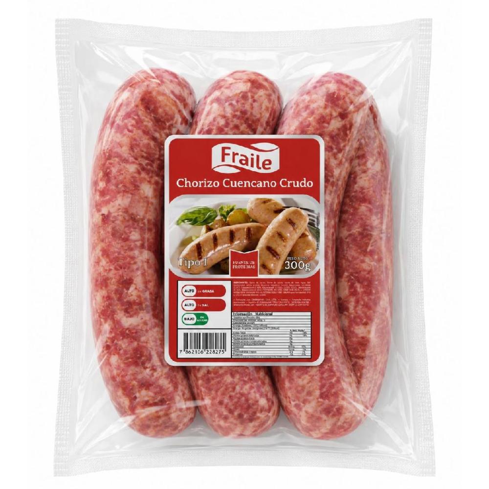 CHORIZO CUENCANO CRUDO FRAILE X 300GR