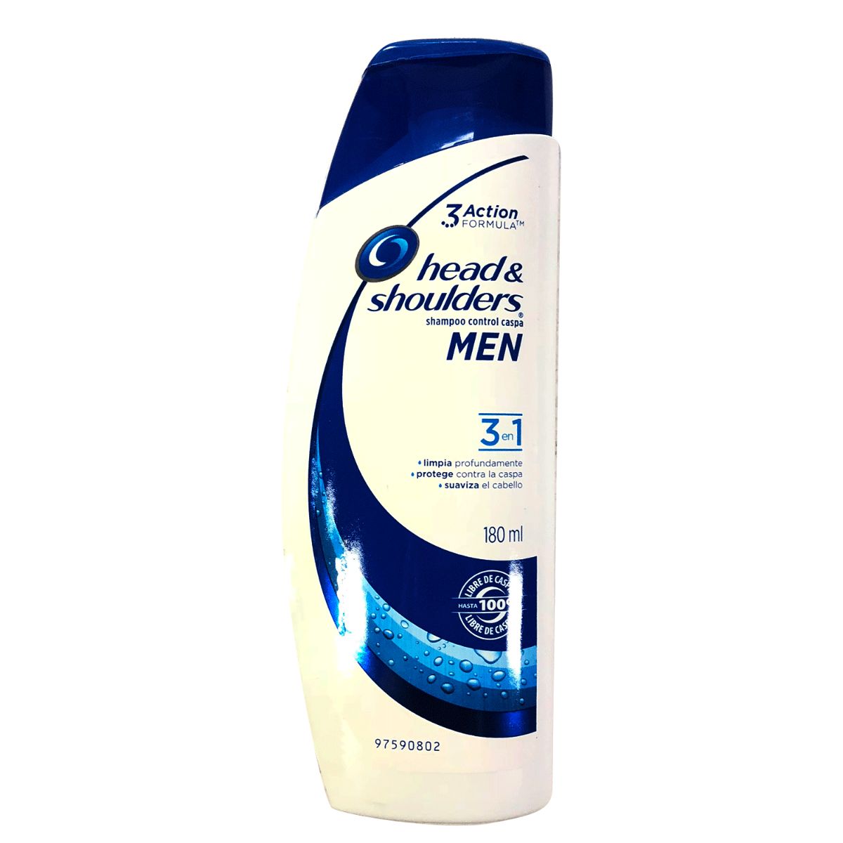 SHAMPOO H&S MEN 3EN1 180ML