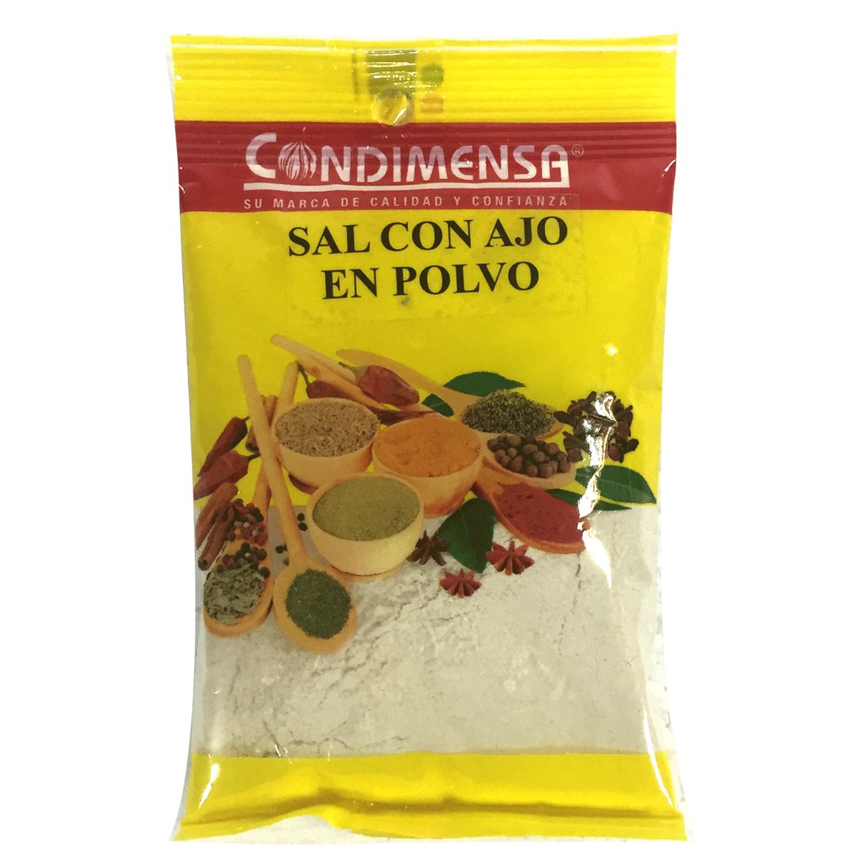 SAL DE AJO FUNDA 100 GRS