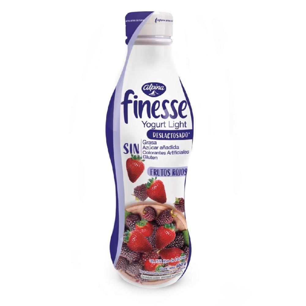 YOGURT DESLAC FINESSE FRUT ROJOS CTFRUTA