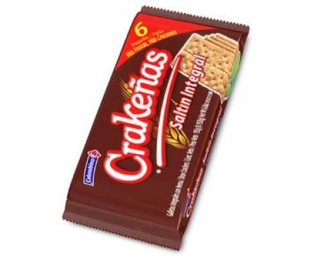 GALLETAS SALTIN INTEGRAL CRAKENAS COLOMB