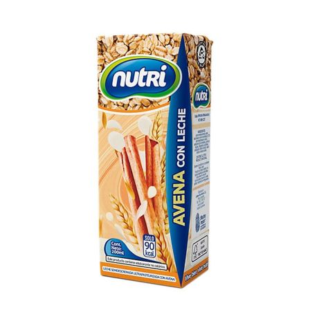 LECHE CON AVENA NUTRI UHT SLIM 200ML