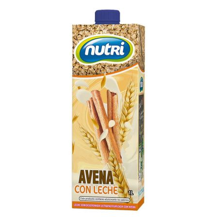 LECHE CON AVENA UHT SQUARE 1L