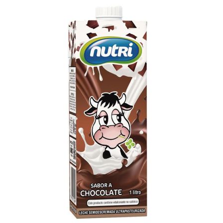 LECHE SABORIZADA CHOCOLATE NUTRI UHT SQU
