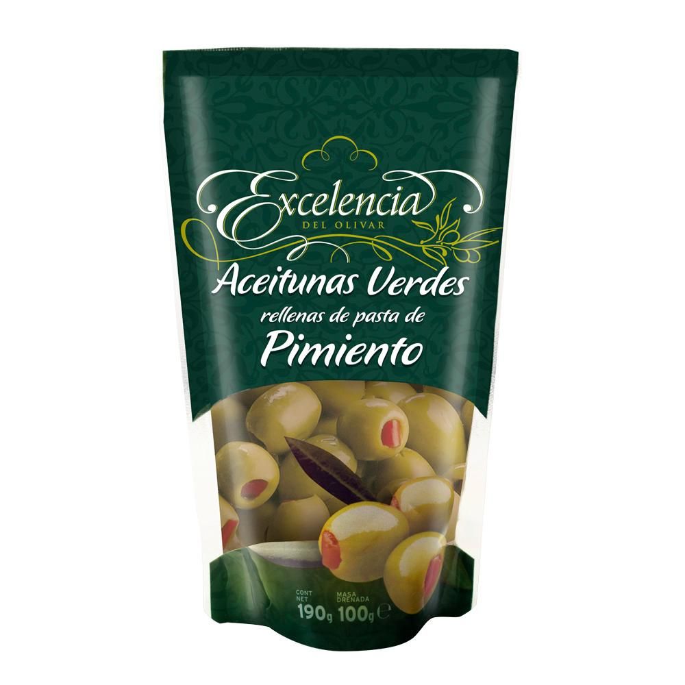 ACEITUNAS VERDES SIN HUESO DOYPACK MALLO