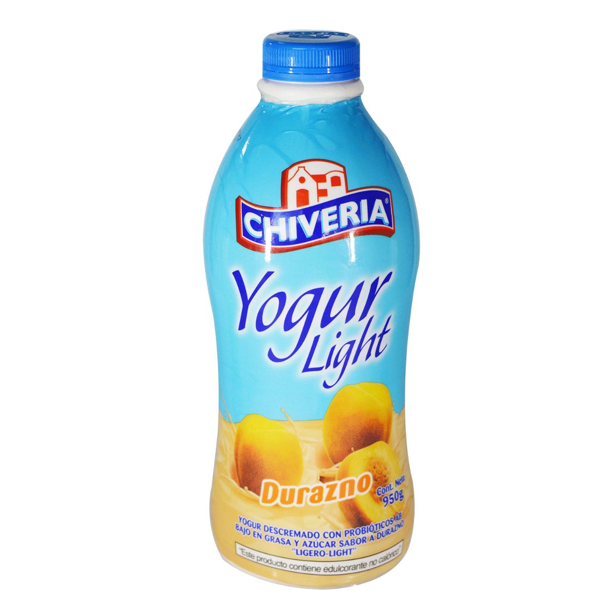 YOGURT LIGHT DURAZNO CHIVERIA 950G