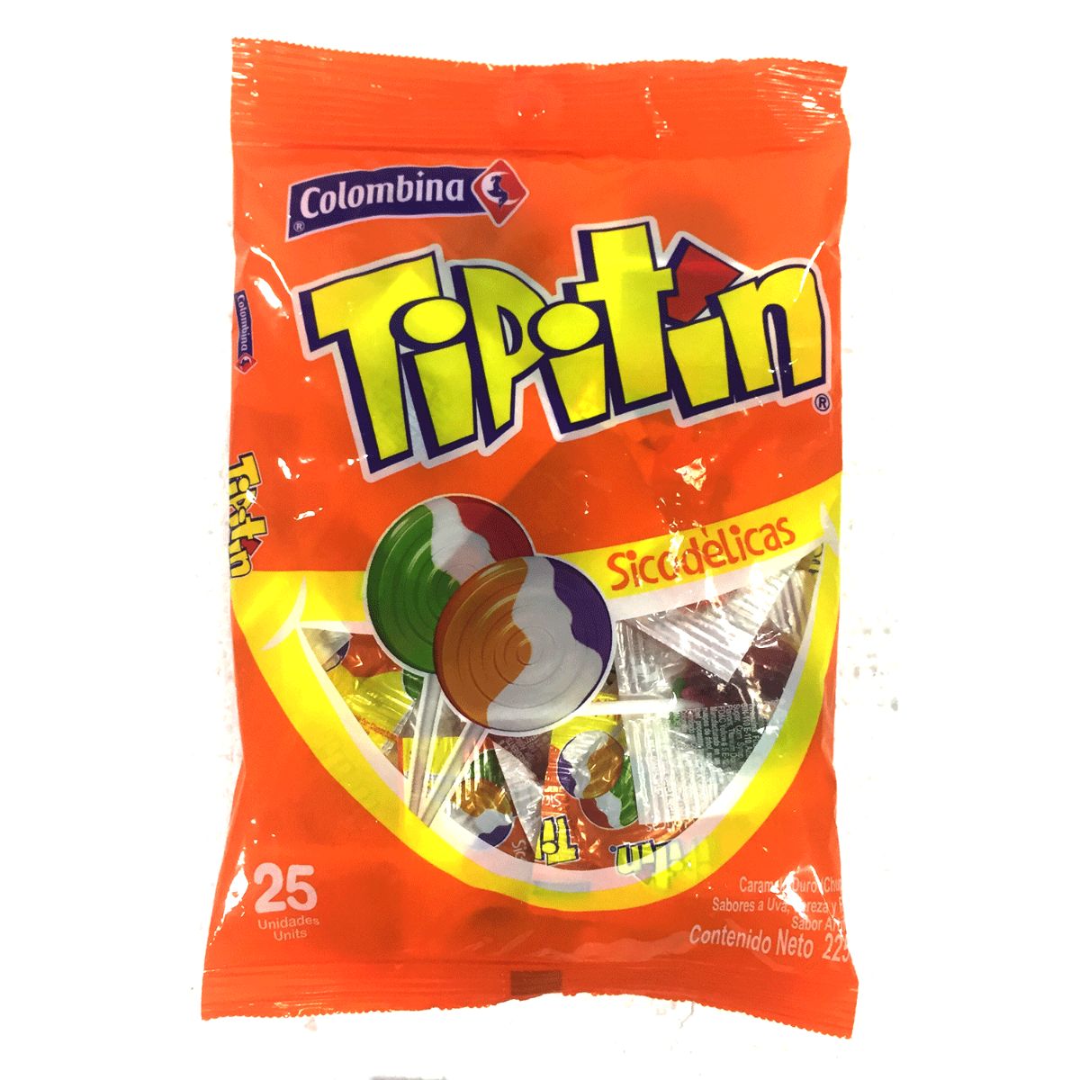 CHUPETE PALETA TIPITIN SICODELICA COLOMB
