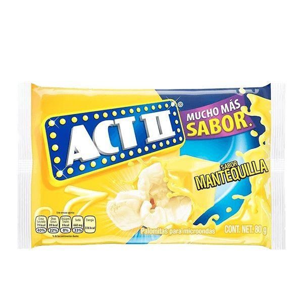 CANGUIL ACT II MATEQUILLA 80G