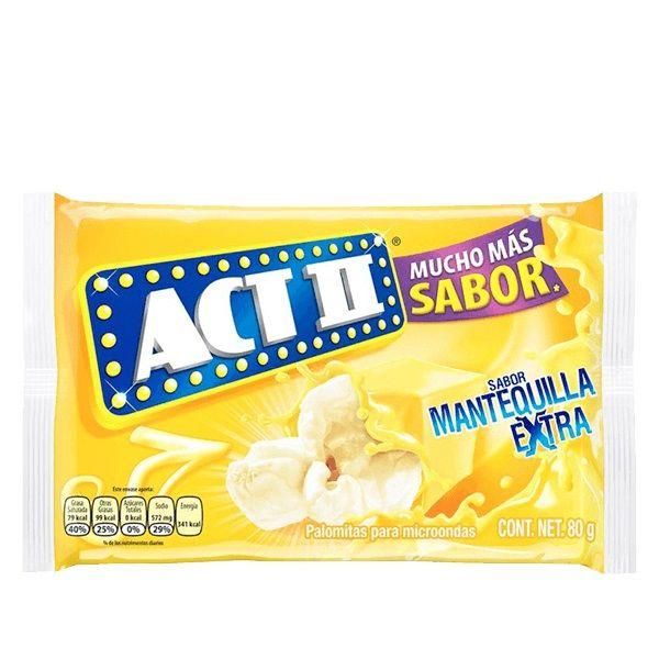 CANGUIL ACT II MANTEQUILLA EXTRA 80G