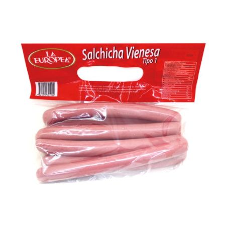 SALCHICHA VIENESA 400G LA EUROPEA