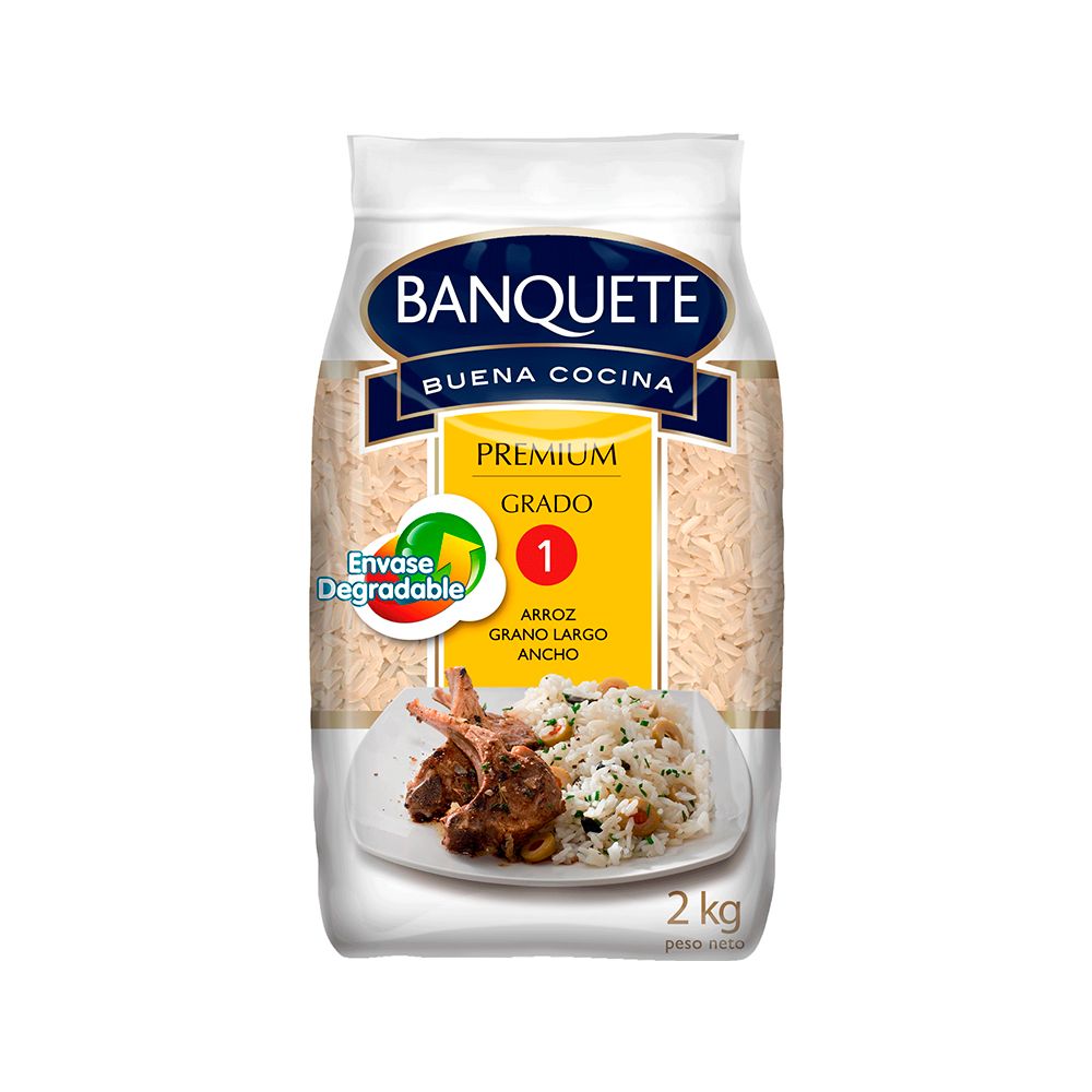 ARROZ BANQUETE 2KG