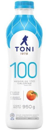 YOGURT BEBIBLE TONI 100 DURAZNO 950ML