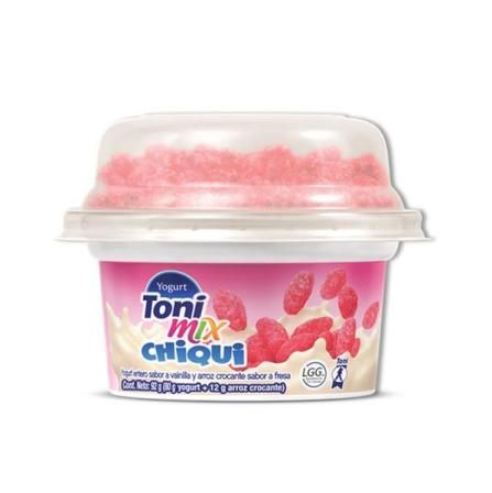 YOGURT CHIQUI HOJUELAS 6PACK TONI 92G