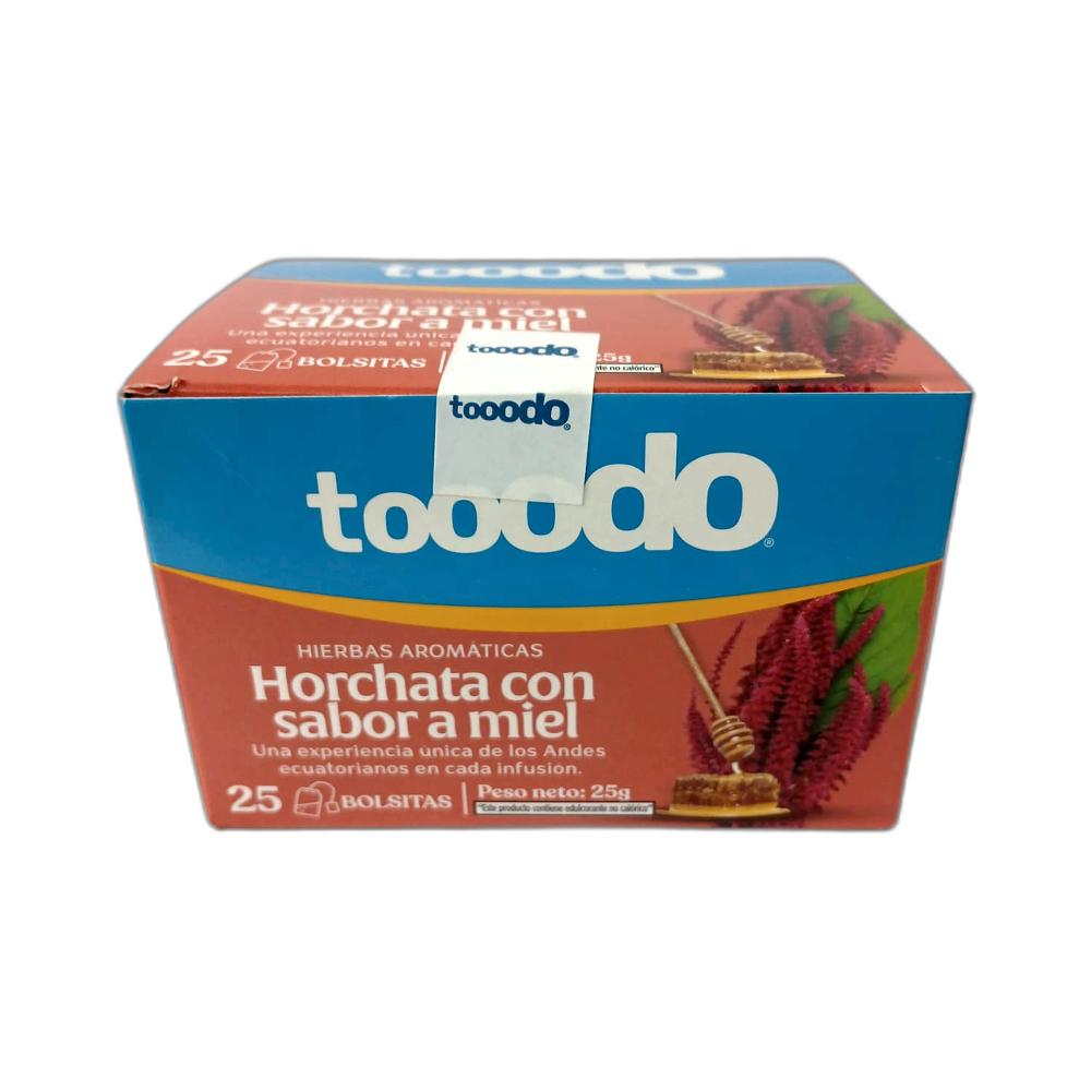 TE DE HORCHATA C/MIEL TOOODO 25G