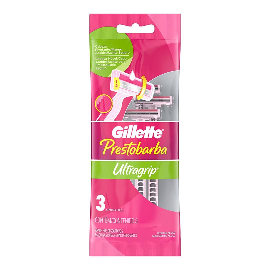 PRESTOBARBA GILLETTE MUJER FUNDA X3