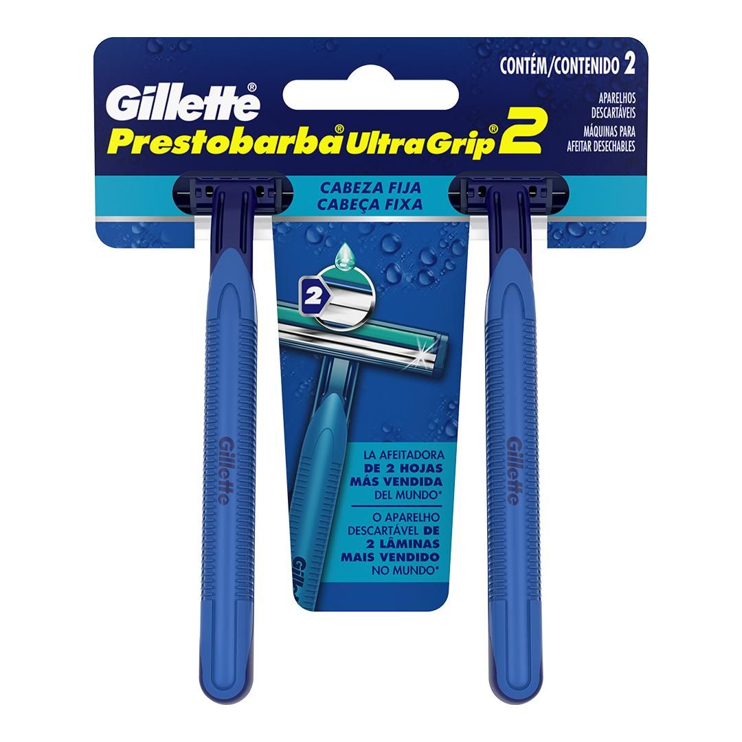 AFEITADORA PRESTOBARBA ULTRAGRIP X2