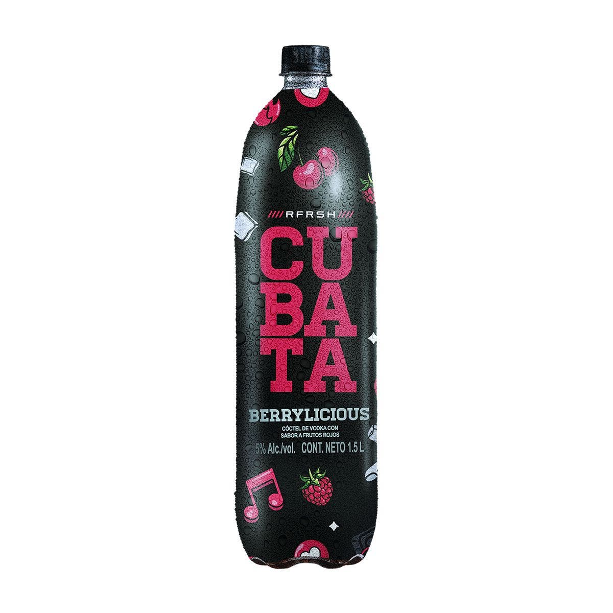 CUBATA BERRIES 1500 ML PET X 12