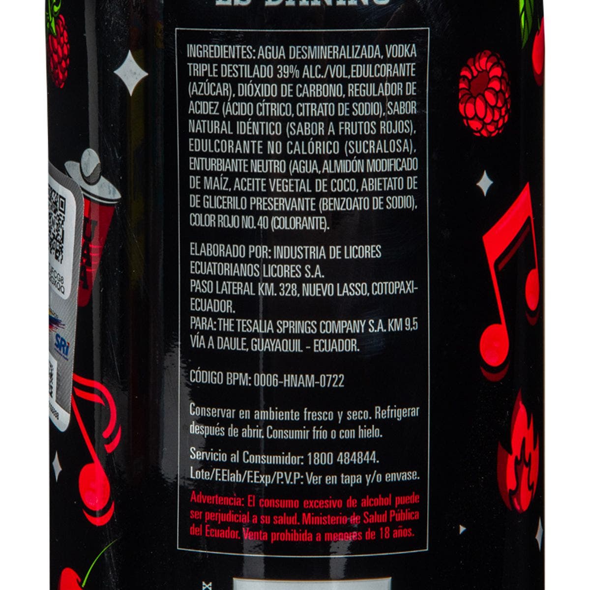 CUBATA BERRIES 1500 ML PET X 12 - Imagen 3
