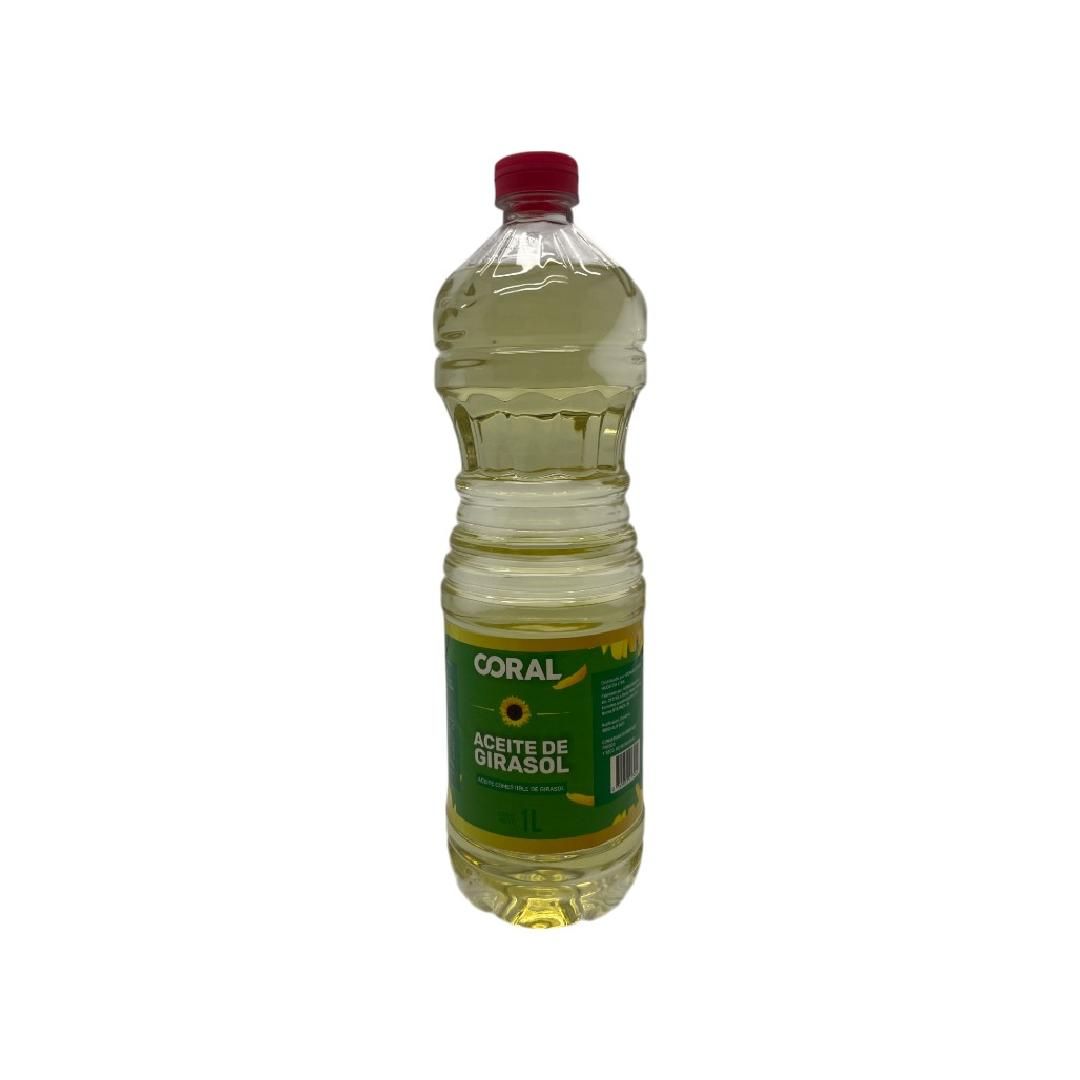ACEITE DE GIRASOL CORAL 1L