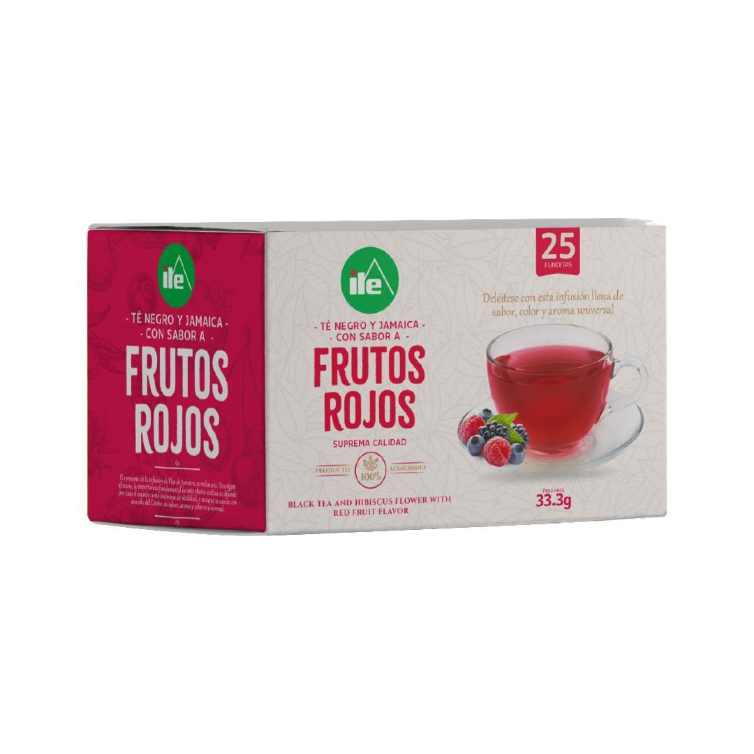 TE NEGRO Y JAMAICA CON SABOR A FRUTOS RO