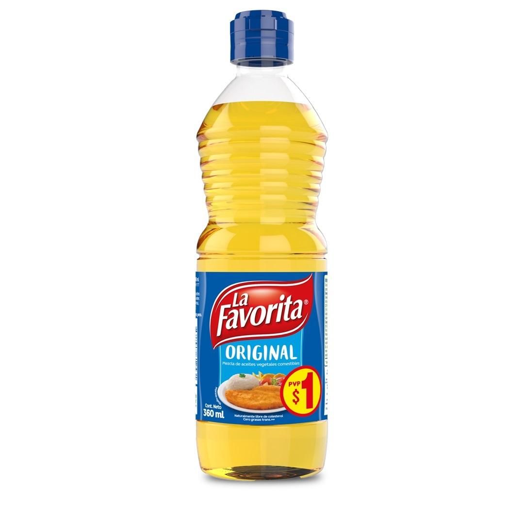 ACEITE LA FAVORITA BOTELLA 360ML