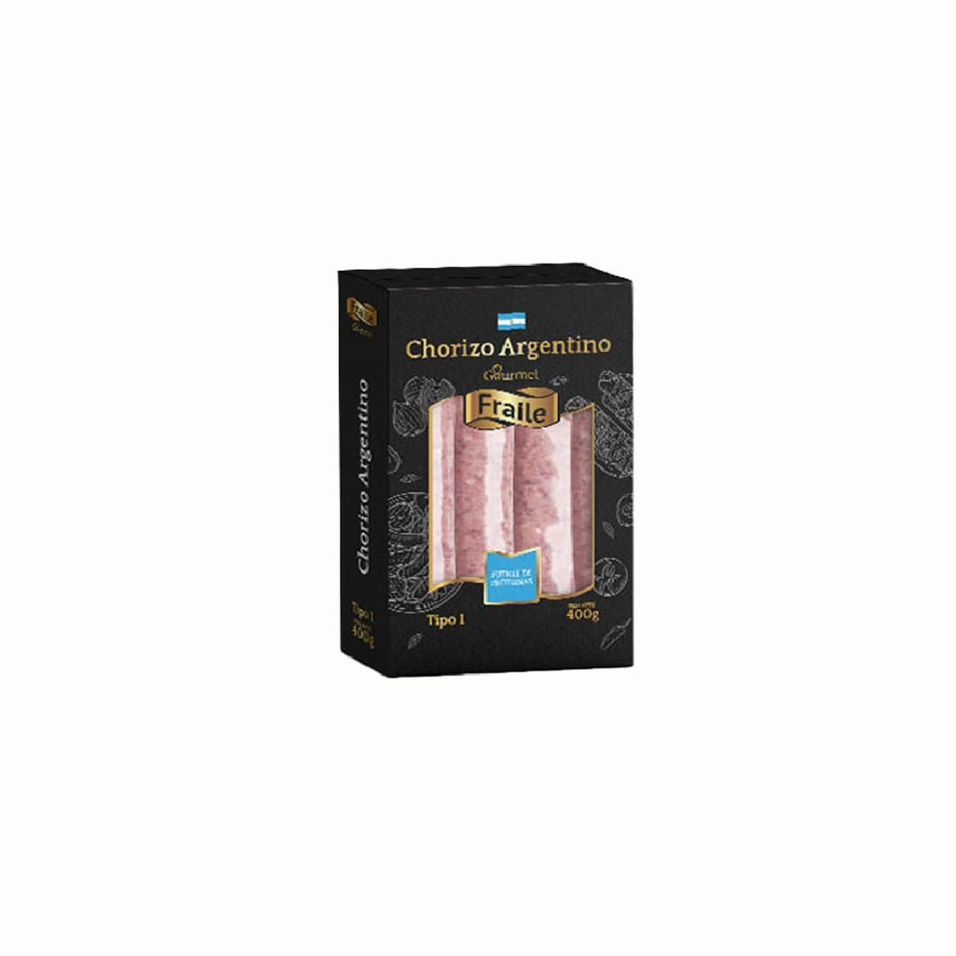 CHORIZO ARGENTINO GOURMET CAJA X 400GR