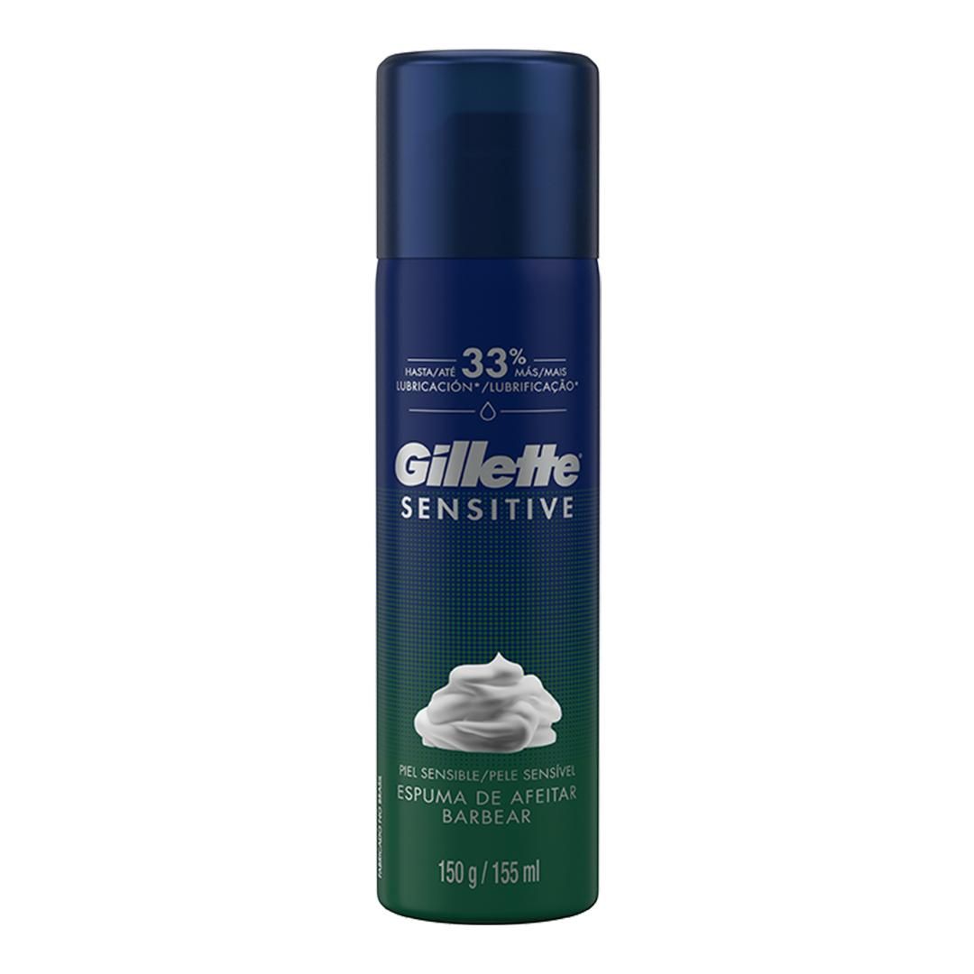 ESPUMA DE AFEITAR GILLETTE PIEL SENSIBLE 150GR