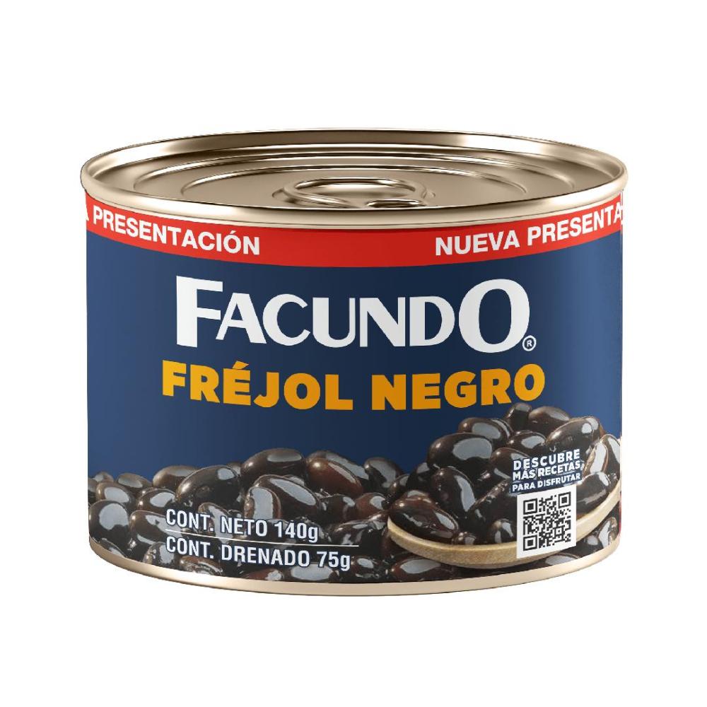 FRÉJOL NEGRO FACUNDO 140 GR