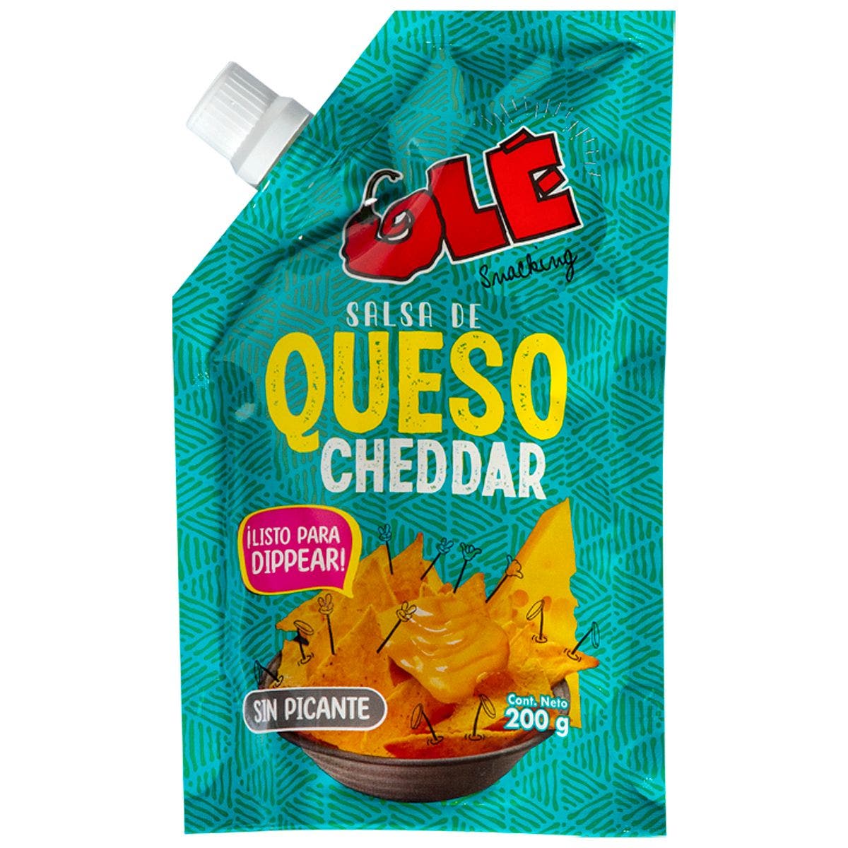 SALSA QUESO CHEDDAR 120G