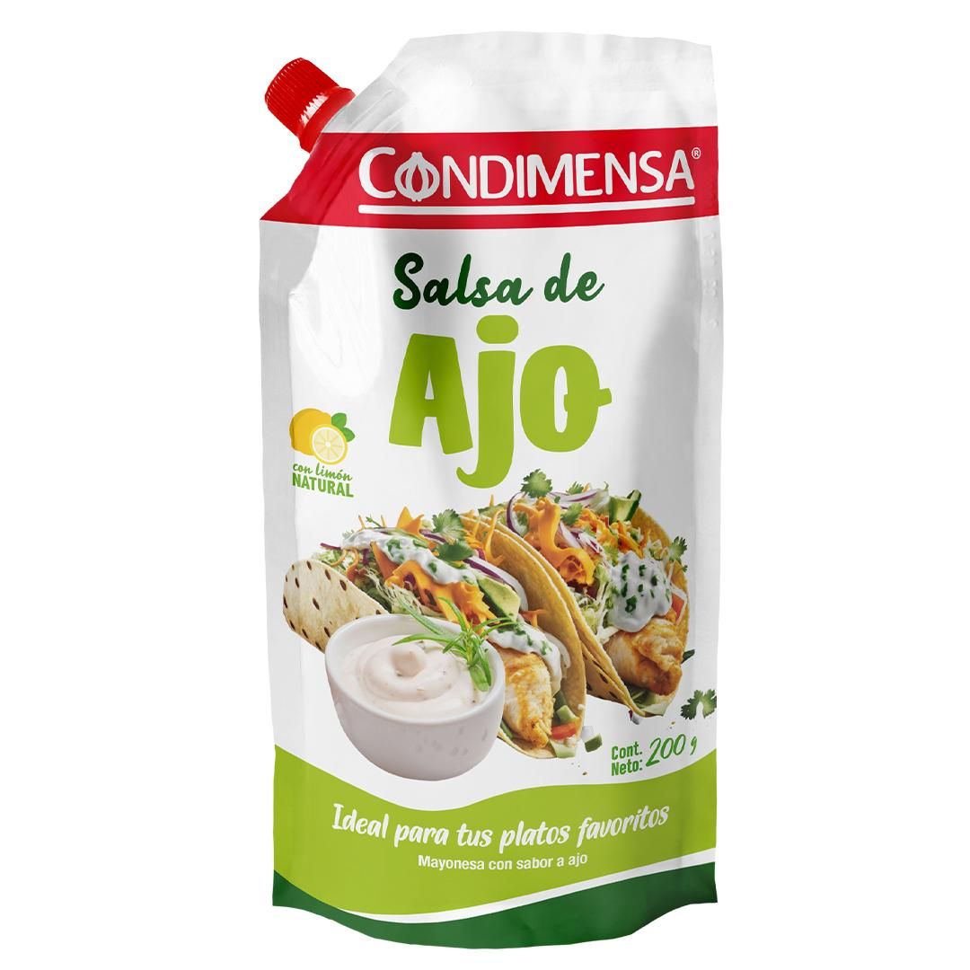 SALSA DE AJO CONDIMENSA 200G