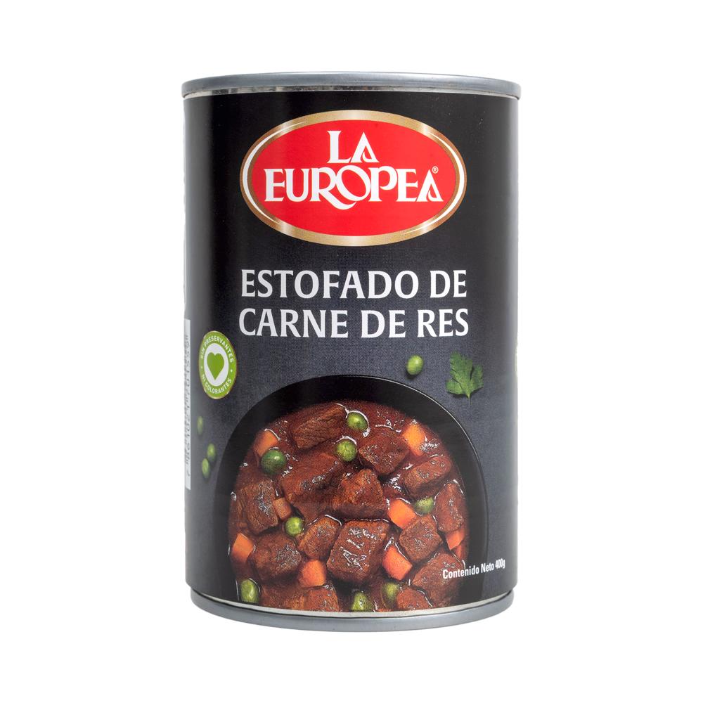 ESTOFADO DE CARNE LA EUROPEA LATA 400GR