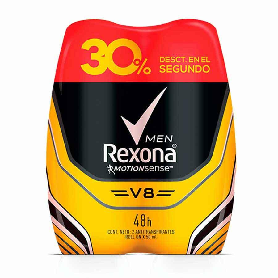 DESODORANTE ROLLON V8 REXONA 50ML
